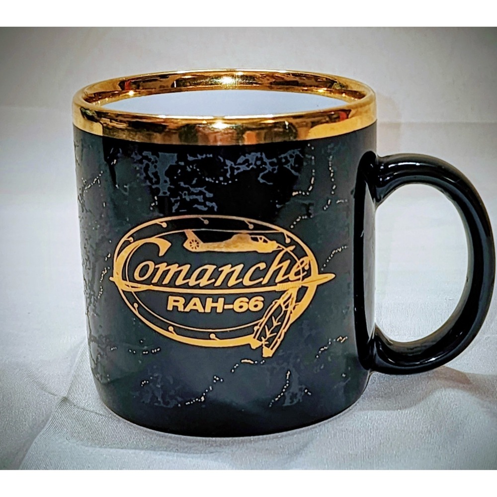 🔥 Boeing–Sikorsky RAH-66 Comanche Team Helicopter Ceramic Coffee Mug Black 🔥